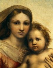 Raffaello Santi: Die Sixtinische Madonna - A Szixtuszi Madonna